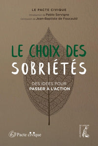 Le choix des sobriétés