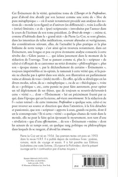 L'événement de la vérité