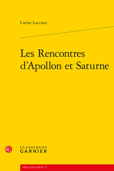 Les Rencontres d'Apollon et Saturne