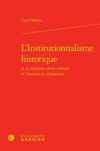 L'institutionnalisme historique