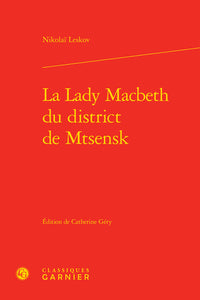 La lady Macbeth du district de Mtsensk