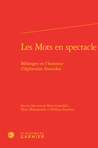 Les mots en spectacle