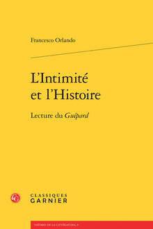 L'intimité et l'histoire