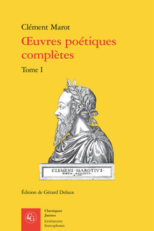 Œuvres poétiques complètes