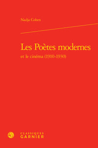 Les poètes modernes et le cinéma