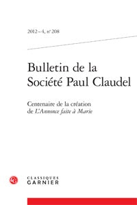 Bulletin de la Société Paul Claudel