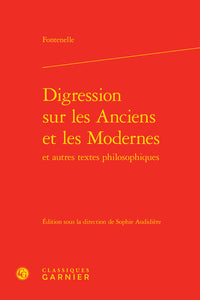 Digression sur les anciens et les modernes