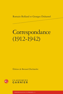Correspondance (1912-1942)