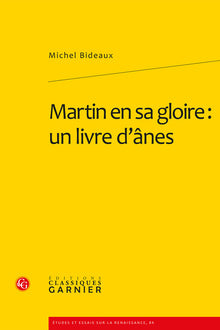 Martin en sa gloire