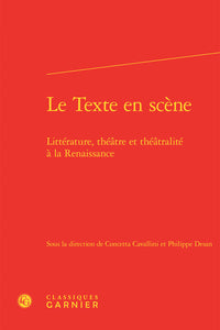 Le Texte en scène