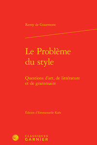 Le problème du style