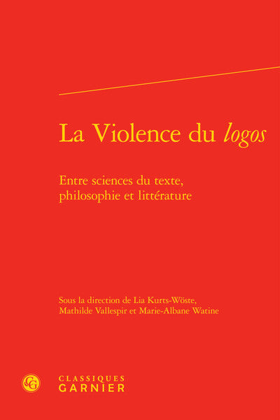 La violence du logos