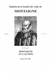 Bulletin de la Société des amis de Montaigne