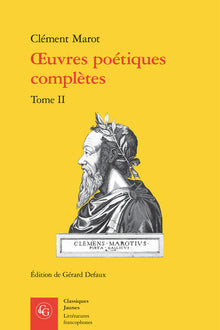 Œuvres poétiques complètes
