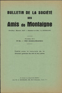 Bulletin de la Société des amis de Montaigne