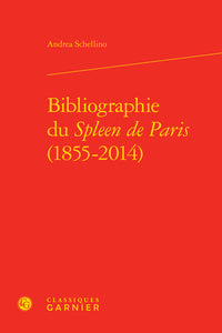 Bibliographie du Spleen de Paris