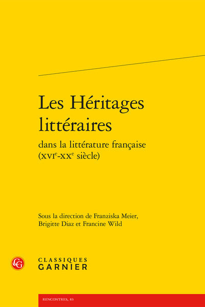 Les héritages littéraires