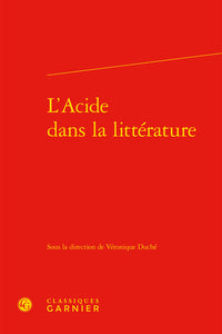 L'Acide dans la littérature