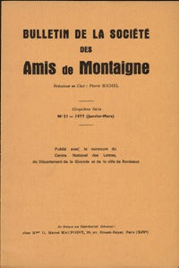 Bulletin de la Société des amis de Montaigne