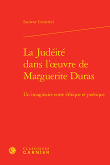 La judéité dans l'oeuvre de Marguerite Duras