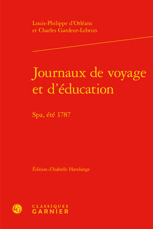 Journaux de voyage et d'éducation