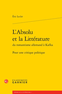 L'absolu et la littérature