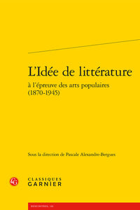 L'idée de littérature