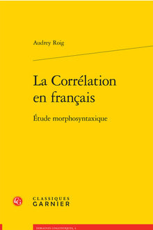 La corrélation en français
