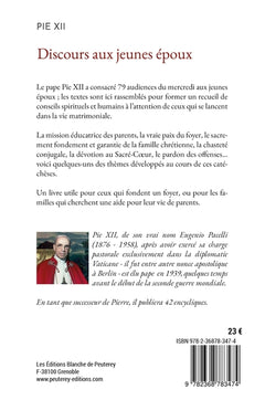 Discours aux jeunes époux