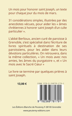 Un mois avec saint Joseph