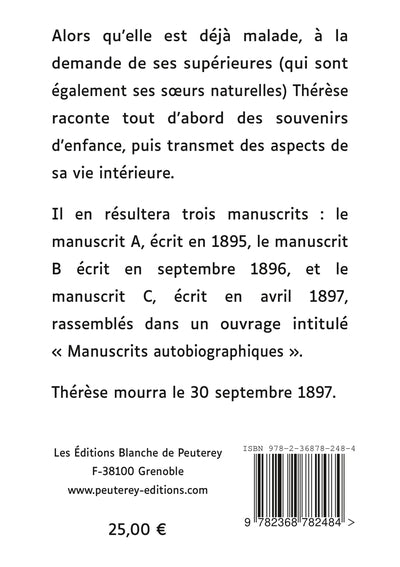 Manuscrits autobiographiques