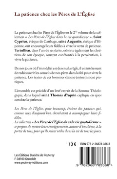 La patience chez les Pères de l'Église