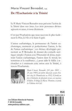 De l'Eucharistie à la Trinité