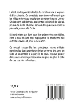 Les premiers textes du christianisme