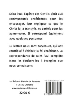 Les lettres de saint Paul