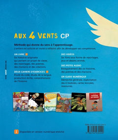 Méthode de lecture CP Aux 4 vents: Livre de l'élève