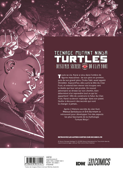 Karai : la destinée secrète du clan Foot