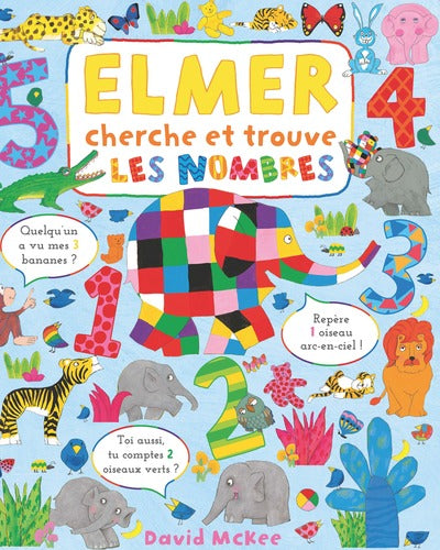 Elmer cherche et trouve - Les nombres
