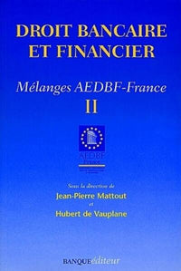Droit bancaire et financier