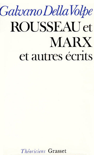 Rousseau et Marx