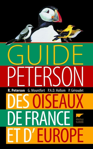 Guide Peterson des oiseaux de France et d'Europe