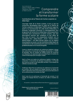 Comprendre et transformer la forme scolaire