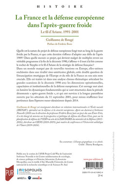 La France et la défense européenne dans l'après-guerre froide