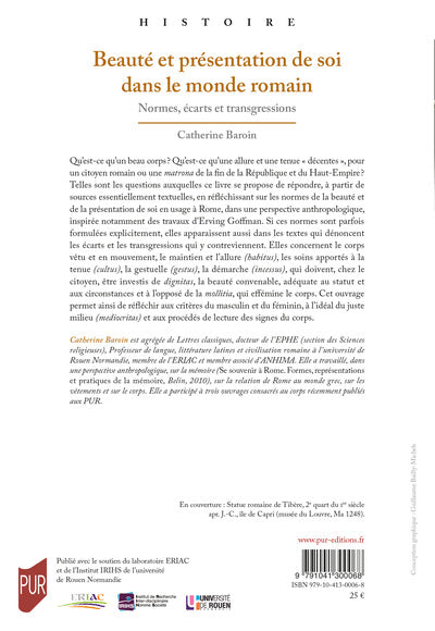 Beauté et présentation de soi dans le monde romain