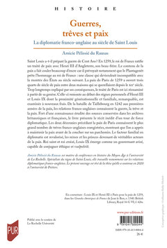 Guerres, trêves et paix