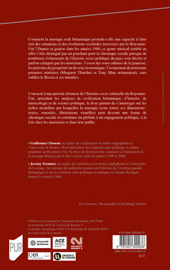 Musique rock et chronique sociale au Royaume-Uni (1963-2023)