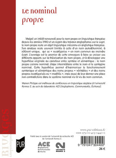 Le nominal propre