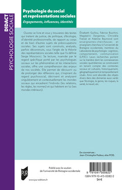 Psychologie du social et représentations sociales