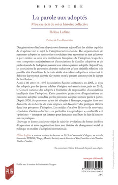 La parole aux adoptés