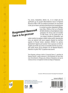 Raymond Roussel face à la presse